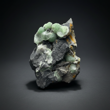 Load image into Gallery viewer, High-Grade Green Wavellite Collectors Specimen - Radiating Botryoidal Crystal Formation - Arkansas, USA
