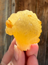 Load image into Gallery viewer, Golden Yellow Stilbite + Golden Calcite • Maharashtra, India
