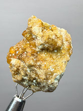 Load image into Gallery viewer, Hessonite Garnet Cluster on Matrix – Natural Collector Specimen from Pakistan | High-Grade Orange-Red Garnet Crystals
