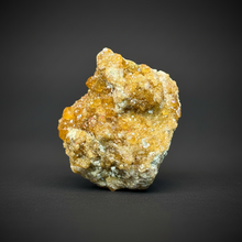 Load image into Gallery viewer, Hessonite Garnet Cluster on Matrix – Natural Collector Specimen from Pakistan | High-Grade Orange-Red Garnet Crystals
