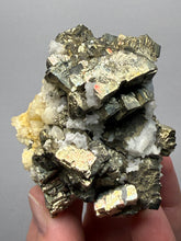 Load image into Gallery viewer, Marcasite, Pyrite &amp; Barite Cabinet Specimen | Bounhas Mine, Oumjrane, Morocco
