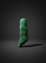 Load image into Gallery viewer, 3.3” Druzy Malachite Stalactites — Botryoidal Cave Formation | DR Congo  | Collector Mineral Specimen
