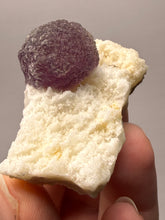 Load image into Gallery viewer, Etched Botryoidal Lavender Fluorite on Quartz Matrix  Collector Mineral Specimen — Hunan, China
