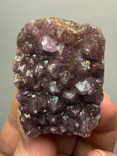 Load image into Gallery viewer, Premium Hematite-Phantom Deep Magenta Ametrine Cluster | Deccan Traps, India | Collector Mineral Specimen

