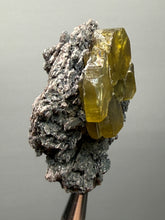 Load image into Gallery viewer, Vibrant Yellow Barite | Collector Display Specimen | Taourirt Mine, Morocco

