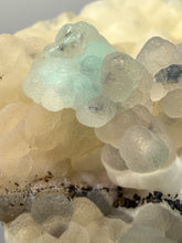 Load image into Gallery viewer, Blue-Green Chrysocolla in Botryoidal Chalcedony Cabinet Specimen | Indonesia
