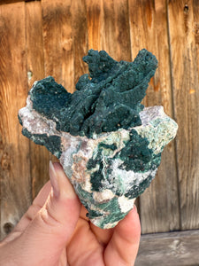 Gemmy Green Heulandite • Maharashtra, India