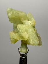 Load image into Gallery viewer, High-Grade Green Heulandite on Peach Stilbite Crystal Cluster | Deccan Traps, Maharashtra, India | Collector Mineral Specimen
