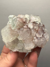 Load image into Gallery viewer, Druzy Green Apophyllite with Druzy Red &amp; Green Heulandite – Deccan Traps, Maharashtra, India

