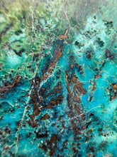 Load image into Gallery viewer, 4” Polished Native Copper in Chrysocolla — Display Specimen (Indonesia)
