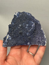Load image into Gallery viewer, Superb Blueberry Fluorite on Candle Quartz | Huanggang Liang Mine, Inner Mongolia, China
