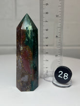 Load image into Gallery viewer, Candy Forest Jasper Obelisk Tower
