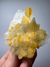 Load image into Gallery viewer, High Grade Golden Iron-Stained Himalayan Quartz Cluster | Rare Pakistan Mineral Specimen | Collector Display Crystal
