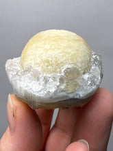 Load image into Gallery viewer, Rare Botryoidal Yellow Fluorite on Quartz Matrix  Collector Mineral Specimen – Maharashtra, India
