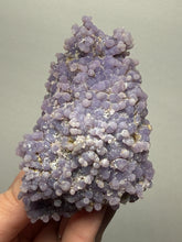 Load image into Gallery viewer, 3.7” Indonesian Grape Agate (Radial Spray Terminated Quartz) Display Specimen | Mamuju, West Sulawesi, Indonesia
