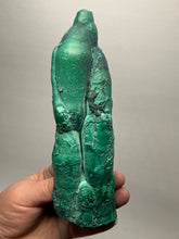 Load image into Gallery viewer, 7.1” High-Grade Malachite Stalactite “Cave” Formation | DR Congo | Mineral Collector Specimen
