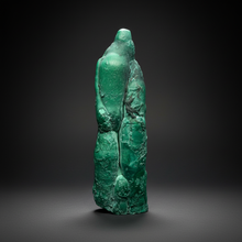 Load image into Gallery viewer, 7.1” High-Grade Malachite Stalactite “Cave” Formation | DR Congo | Mineral Collector Specimen
