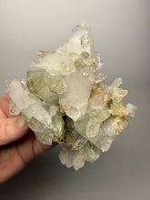 Load image into Gallery viewer, Chlorite-Included Quartz Cluster (Green Phantom Quartz) – Pakistan Mineral Specimen

