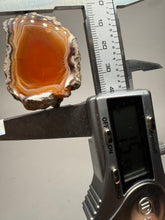 Load image into Gallery viewer, Indonesian Sumatra Agate Pair – Vibrant Banded Chalcedony with Rich Color Zoning | Ethical Lapidary &amp; Collector Display Specimens
