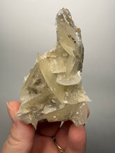 Load image into Gallery viewer, Silvery Bladed “Rose” Calcite Cluster – Yaogangxian Mine, Hunan, China

