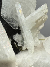 Load image into Gallery viewer, Dark Green Cap Stak Nala Tourmaline with Cleavelandite Matrix – Haramosh Mountains, Pakistan
