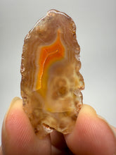 Load image into Gallery viewer, Polished Malawi Agate Half – High-Grade African Banded Agate Display Specimen
