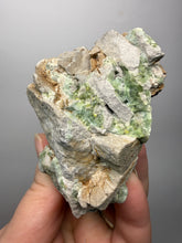 Load image into Gallery viewer, High-Grade Green Wavellite Collectors Specimen - Radiating Botryoidal Crystal Formation - Arkansas, USA
