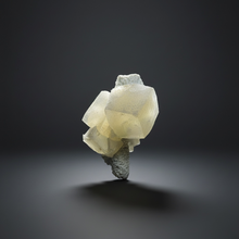 Load image into Gallery viewer, Rare Druzy Golden “Diamond” Calcite on Zeolite Matrix — Maharashtra, India | Collector Cabinet Specimen
