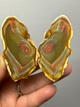 Load image into Gallery viewer, Premium Sumatra Agate Pair (Banded Chalcedony) Display Specimen | Indonesia
