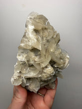 Load image into Gallery viewer, LARGE Silvery Bladed “Rose” Calcite Cluster – Yaogangxian Mine, Hunan, China
