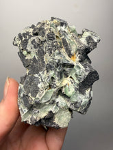Load image into Gallery viewer, High-Grade Green Wavellite Collectors Specimen - Radiating Botryoidal Crystal Formation - Arkansas, USA
