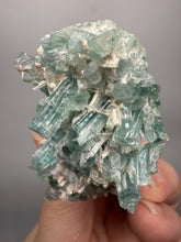 Load image into Gallery viewer, Blue Indicolite Tourmaline on Matrix – Pegmatite Mineral Specimen from Pakistan
