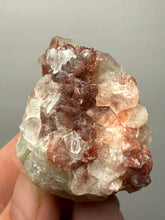 Load image into Gallery viewer, Pink Apophyllite on Red &amp; Green Heulandite – Deccan Traps, Maharashtra, India
