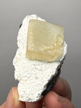 Load image into Gallery viewer, Rare Druzy Golden “Diamond” Calcite on Zeolite Matrix — Maharashtra, India | Collector Cabinet Specimen
