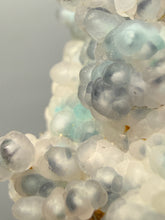 Load image into Gallery viewer, Blue-Green Chrysocolla in Botryoidal Chalcedony Cabinet Specimen | Indonesia
