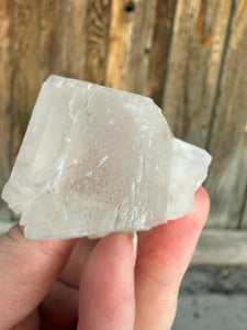 White Scalenohedral Gem Calcite • Maharashtra, India