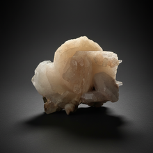 Load image into Gallery viewer, High-Grade Apophyllite on Pink Stilbite Zeolite | Indian Collector Mineral Specimen
