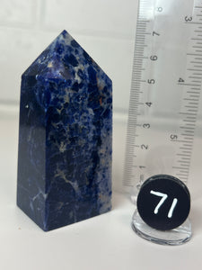 Sodalite Tower from Brazil • High Grade