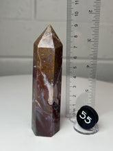 Load image into Gallery viewer, Candy Forest Jasper Obelisk Tower
