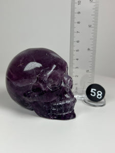 Fluorite • Rainbow Fluorite Skull