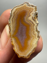 Load image into Gallery viewer, Polished Malawi Agate Half – High-Grade African Banded Agate Display Specimen
