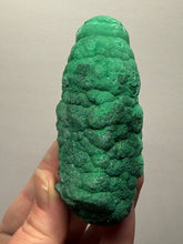 Load image into Gallery viewer, 3.6” High-Grade Malachite Stalactite “Cave” Formation | DR Congo | Mineral Collector Specimen
