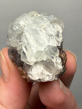 Load image into Gallery viewer, Lustrous Apophyllite over Red Heulandite (Zeolite Pocket) — Deccan Traps, Maharashtra, India
