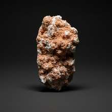 Load image into Gallery viewer, Peach Druzy Heulandite on Matrix – India | Rare Peach Crystal Mineral Specimen for Collectors &amp; Display
