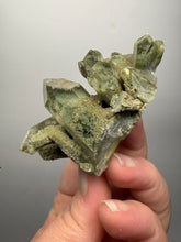 Load image into Gallery viewer, Chlorite-Included Quartz Cluster (Green Phantom Quartz) | Pakistan Mineral Specimen
