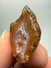 Load image into Gallery viewer, Polished Malawi Agate Half – High-Grade African Banded Agate Display Specimen

