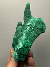 Load image into Gallery viewer, 4.6” High-Grade Malachite Stalactite “Cave” Formation | DR Congo | Mineral Collector Specimen
