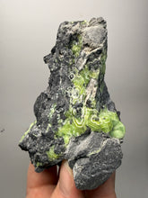Load image into Gallery viewer, High-Grade Green Wavellite Collectors Specimen - Radiating Botryoidal Crystal Formation - Arkansas, USA
