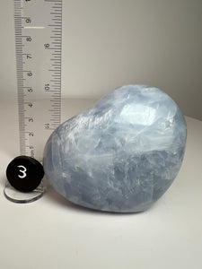 Blue Celestite Heart