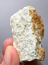 Load image into Gallery viewer, Hessonite Garnet Cluster on Matrix – Natural Collector Specimen from Pakistan | High-Grade Orange-Red Garnet Crystals
